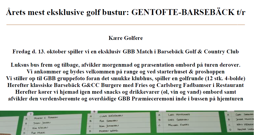 GBB Match i Barsebäck